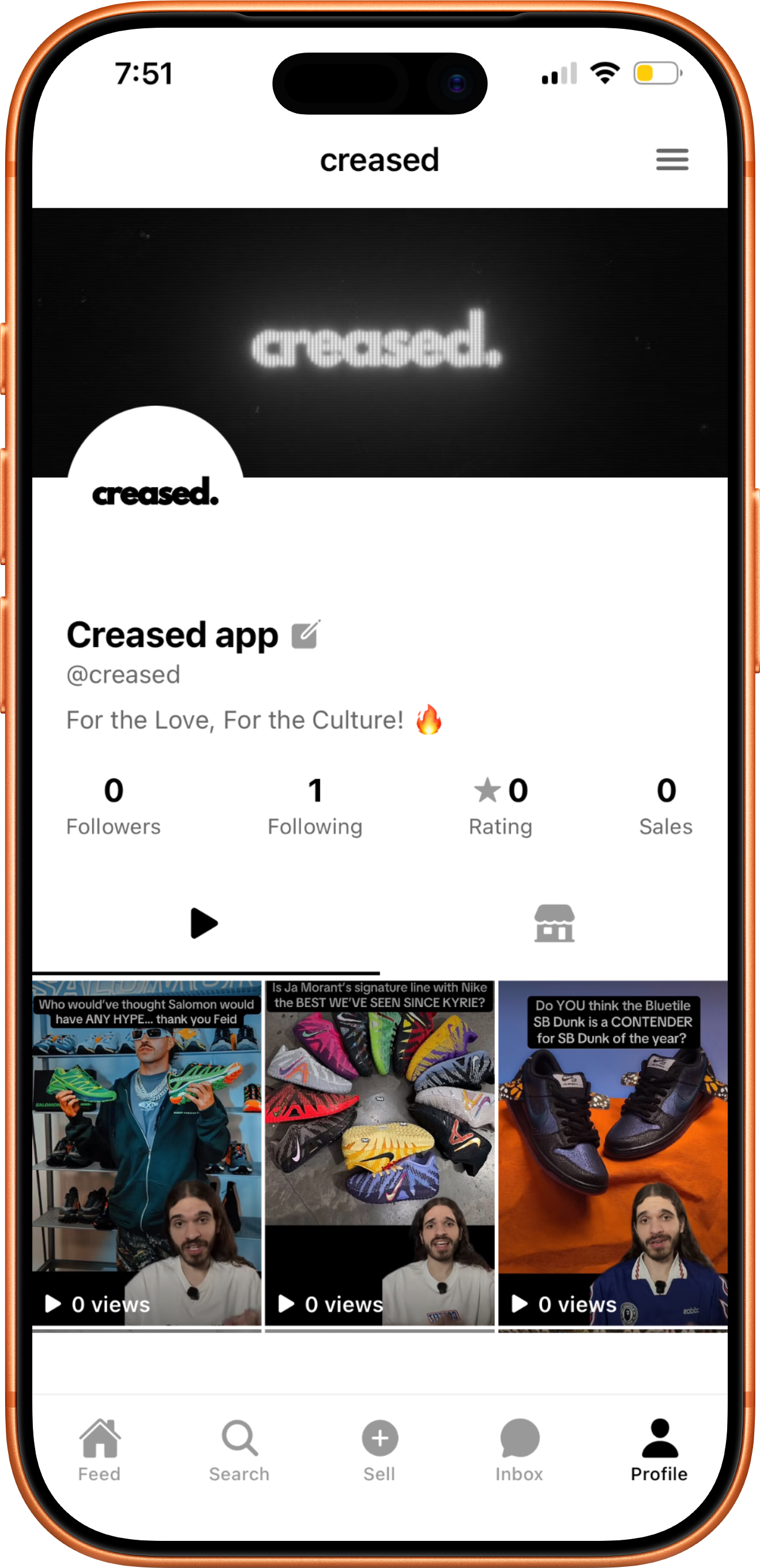 Creased App Mockup 2