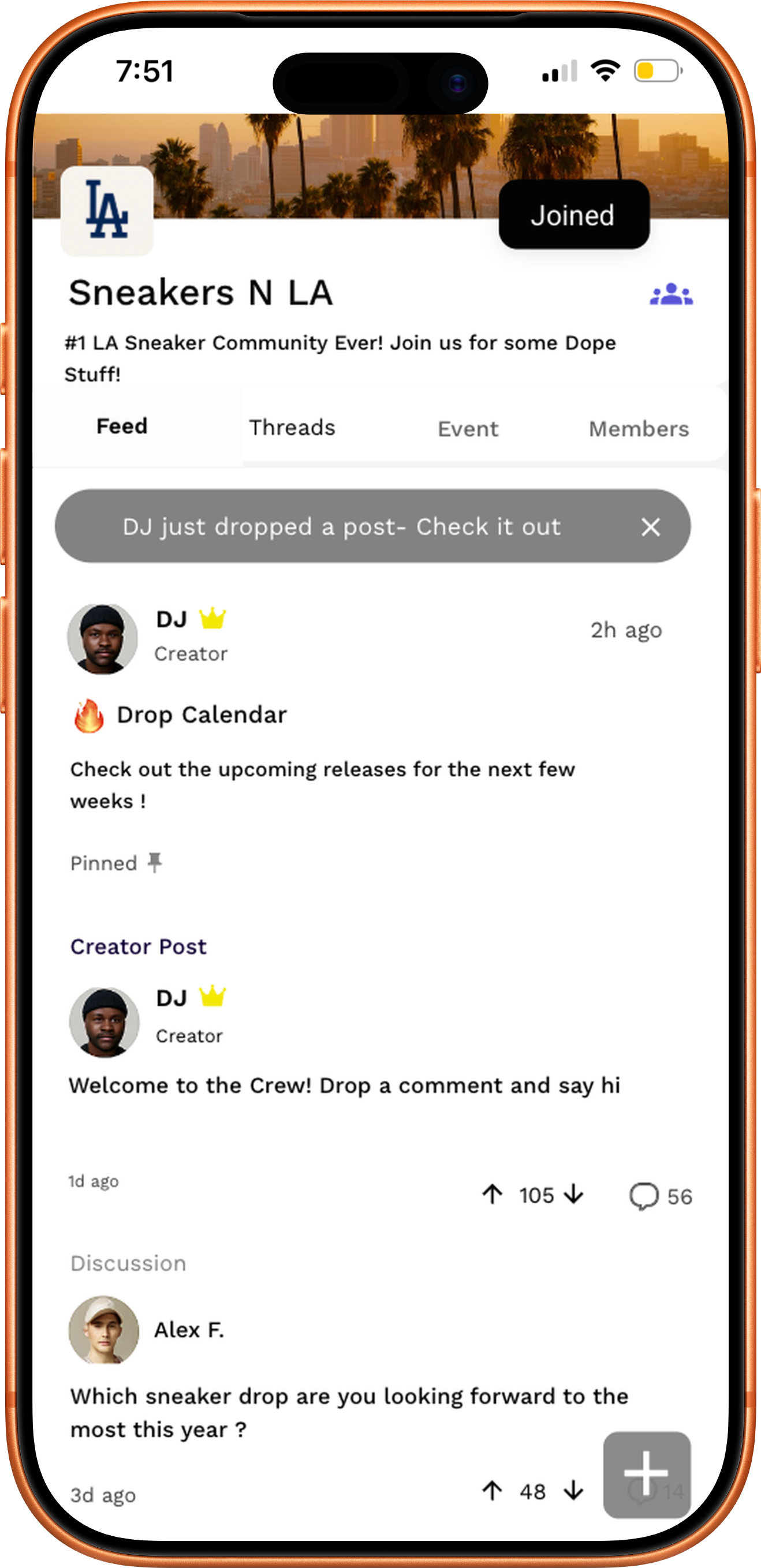 Creased App Mockup 3
